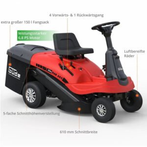 GÜDE GAR 602 Aufsitzrasenmäher