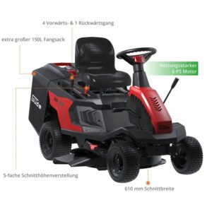 GÜDE GAR 651 Aufsitzrasenmäher