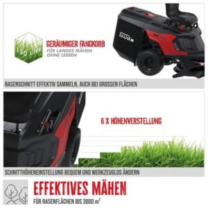 GÜDE GAR 651 Aufsitzrasenmäher