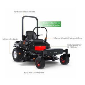 GÜDE Zero Turn GZT 1070 Aufsitzrasenmäher